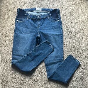 GAP Women's Maternity Denim Blue Jeggings